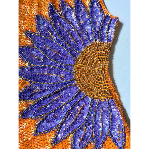 Little Attitudes Sequins Dress by Debra - Picture 3 of 4